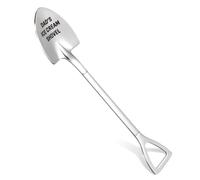 Dad's Ice Cream Shovel Spoon, Stainless Steel Funny Dads Ice Cream Shovel Unique Personalized Father Daddy Gifts for Dad from Daughter or Son on Birthday Special Occasion