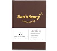 Dad's Life Story Journal (Hardcover): A Meaningful Keepsake for Dad to Share His Journey and Memories, Book Includes 250+ Prompt Questions, Sentimental Dad Gifts Idea