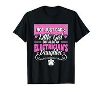 Dad's Little Girl and Electricians Daughter Value Graphic T-Shirt