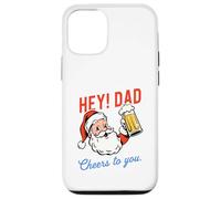 Dad's Naughty List Reason: Beer & Bad Jokes Christmas Fun Case for iPhone 12/12 Pro
