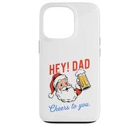 Dad's Naughty List Reason: Beer & Bad Jokes Christmas Fun Case for iPhone 13 Pro