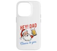 Dad's Naughty List Reason: Beer & Bad Jokes Christmas Fun Case for iPhone 14 Pro