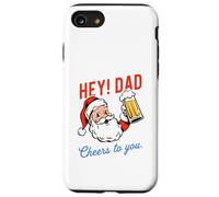 Dad's Naughty List Reason: Beer & Bad Jokes Christmas Fun Case for iPhone SE (2020) / 7/8