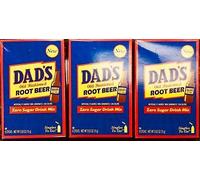 Dad's Old Fashioned Root Beer Singles to Go - Zero Sugar - 3 x 6 Pack - 18 Drinks in Total