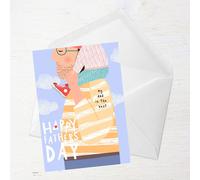 Dad's Piggy Backs Are The Best Greetings Card - Standard Card
