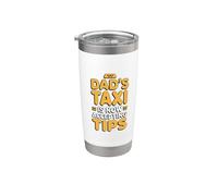 Dad's Taxi is Now Accepting Tips Stainless Steel Insulated Tumbler