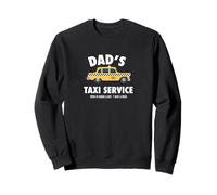 Dad's Taxi Service 24 Hours, Funny Father Gift Kids Sweatshirt