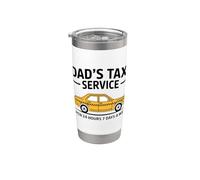 Dad's Taxi Service Open 24 Hours 7 Days A Week Stainless Steel Insulated Tumbler