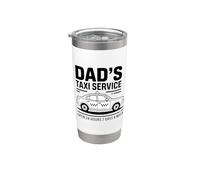 Dad's Taxi Service Open 24 Hours 7 Days A Week Stainless Steel Insulated Tumbler