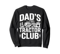 Dads Tractor Club Farmer Fathers Day Tractor Sweatshirt