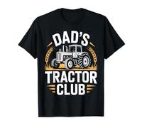 Dads Tractor Club Farmer Fathers Day Tractor T-Shirt