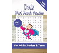 Dads Word Search Puzzle: 50+ Puzzles Word Search Easy to Read about Dads and More | 6x9 inches, 110 pages | Gift for Dads & Fathers Lover