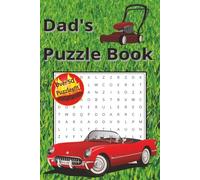 Dad's Word Search Puzzle Book: Word Searches with Easy to Read Print about Meat, Yards and More | 6x9 inches, 110 Pages | 50+ Puzzles ... Gift for Vacations, Holidays and Free Time