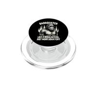 Dadsquatch Bigfoot Like A Regular Dad Just More Squatchy Tee PopSockets PopGrip for MagSafe