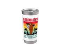 Dadsquatch Like A Regular Dad Only Much Cooler Big Foot Stainless Steel Insulated Tumbler
