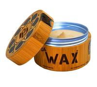 Da'Dude Da'Wax 100ml - Strong Hold Matte Hair Wax for Men - Beeswax & Carnauba Formula - No Silicones, Parabens or Sulphates - Bamboo Tub