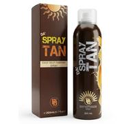 Da'Dude Spray Tan for Body & Face 200ml - Fake Tan Mist, 6-Hour Development - Streak-Free Self Tanning Solution - Vegan & Transfer-Resistant