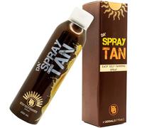 Da'Dude Spray Tan for Face & Body 200ml - Medium Shade, 6-Hour Development, Streak-Free Self Tan Mist, Scented, Transfer-Resistant