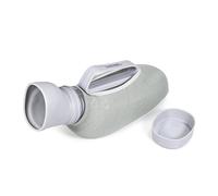 DaDYearn -Men's Portable Urinal -Huge 40oz/1200ml Capacity-Soft TPE Material-Smooth & Edgeless -Warm Cloth Cover-Premium Men's Product
