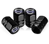 4 pcs Tyre Valve Caps for Volvo XC40 XC60 XC90 V90 V60 S90 S60 2016-2020 2021 2022 Dust Caps,Aluminium Alloy Tyre Valve Cap for Cars,SUVs,Bicycles,Motorcycles,Trucks | Corrosion Resistant