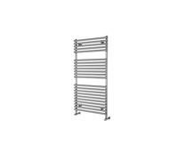 Daedal Chrome Heat Towel Rail | Vertical Designer Bathroom Radiator | Ladder Rail | Towel Warmer Heater | 1200 x 600