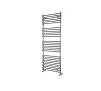 Daedal Chrome Heat Towel Rail | Vertical Designer Bathroom Radiator | Ladder Rail | Towel Warmer Heater | 1600 x 600