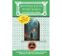 Daedalus and the Labyrinth: Classic Greek Myth Word Search
