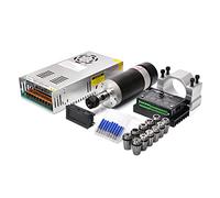 Daedalus CNC Brushless Spindle Motor Kit, 500w, ER16, 48V DC, 12000RPM