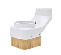 Daedalus NL330 CNC Dust Shoe, Spindle Dust Shoe Cover Cleaner for CNC Router 100 mm Spindle Motor Milling Machine Engraving Tool, White