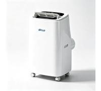 DAEFAG 12000 BTU Portable Air Conditioner Freestanding Cooling Unit, Mobile Aircon with Rolling Wheels for Living Room Office, Compact White, B+Hot & Cold 18000 BTU, B+Hot & Cold 18000 BTU