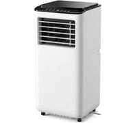 DAEFAG 14000 BTU Portable Air Conditioner Room Cooler with Window Kit Low Power Twin Speed 24h Timer LED Display for Large Areas Home Office UK, 10000 Btu, 10000 BTU