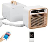 DAEFAG 5000 BTU Portable Air Conditioner, Split-Type Quiet Cooling Unit, Wi-Fi and Remote Control, Easy No-Tool Installation, Adjustable Placement Home Office, Comes w, 1.5m tube, 1.5m tube