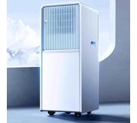 DAEFAG Freestanding Air Conditioner Units 14000 BTU Mobile AC Portable Cooler for Large Rooms with Remote, Cool+heat