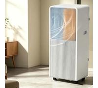 DAEFAG Portable Air Conditioner 4 in 1 Inverter Cool Heat Dehumidify Fan with UK 3 Pin Plug for Home Office Bedroom, Digital Display Panel, Q4
