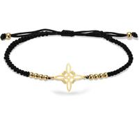 DAEFAG Witches Knot Bracelet for Women Men Stainless Steel Celtic Knot Magic Wiccan String Jewelry with Adjustable Sliding Colored Beads, Witch Knot-b