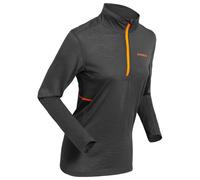 Daehlie - Women's Performance Wool Half Zip - Merino base layer size L, grey