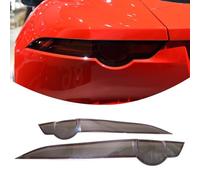 Daeiclru Car Tail Light Lamp Cover Compatible with Jaguar F-Type 2013-2020, Smoked Taillight Shell Trim Cover Taillight Lamp Trim Cover Rear Headlight Protection Cover Accessories