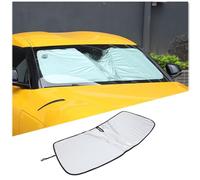 Daeiclru Car Windshield Sun Shade Fit for Toyota Supra GR A90 A91 MK5 2019-2024, Foldable Front Window Sunshade Protector, Auto Sun Heat and UV Rays Blocker Keep Your Vehicle Cool Interior Accessories