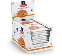 Daelmans Stroopwafels Caramel Waffles Authentic Dutch Stroopwaffls 24 x 39 grams (2 Boxes (48 x 39g))