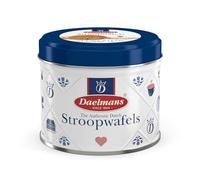 Daelmans Stroopwafels Gift Tin, 8 Dutch Caramel Waffles (230g), Classic Coffee Snack