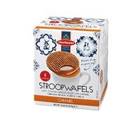 Daelmans Stroopwafels - Jumbo Caramel Wafers - 310 gram per Cube Box - Authentic Dutch Caramel Waffle - Stroopwaffels