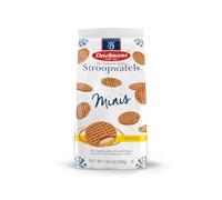 Daelmans Stroopwafels - Mini Honey Waffles - 25 x 8 grams in a bottom bag - Authentic Dutch Honey Waffles - Stroopwafels