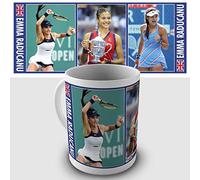 Daemon Design Emma Raducanu Logo Mug, Ceramic, 11oz, LTA, Collectible Design, Hot Drinks on Special Occasions