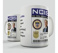 Daemon Design NCIS Gibbs Mug - Ceramic, 11oz, White, Reusable, TV Series Theme