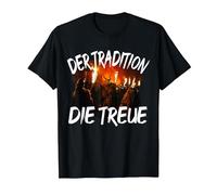 Dämon Mann Frau Teufel Bartl Outfit Spruch Krampus Tradition T-Shirt, Men, Black, XX-Large