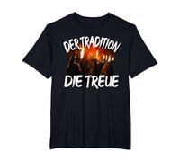 Dämon Mann Frau Teufel Bartl Outfit Spruch Krampus Tradition T-Shirt, Men's Big and Tall, Black, 4X Tall