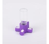Daerky Jumping Spider Water Dispenser, Magnetic Hanging Feeder,Suitable for Jumping Spiders,Tarantulas, Praying Mantises,Arboreal Animals, and Other Small Animal Enclosure Accessories,5ML (Purple)