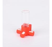 Daerky Jumping Spider Water Dispenser, Magnetic Hanging Feeder,Suitable for Jumping Spiders,Tarantulas, Praying Mantises,Arboreal Animals, and Other Small Animal Enclosure Accessories,5ML (Red)
