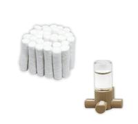 Daerky Jumping Spider Water Fountain Replacement Cotton roll, Absorbent Cotton Swab (30 Pieces)