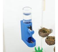 Daerky Small Animal Water Feeder, Magnetic Hanging Feeder & Hidden Cave - Accessories for Jumping Spiders, Wolf Spiders, Mantises, Arboreal Animals & Other Small Creatures - 5ML Capacity (Blue)